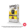 Experience WAKA Colombia Disposable WAKA Diamond 1.000 Arandanos CO Flavor Flavour 3% Nicotine Visible E-liquid Level 1,000 Puffs 


